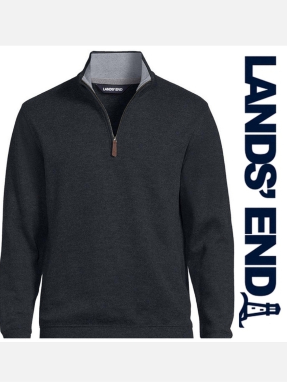 Mens Tall L Sweater New Grey